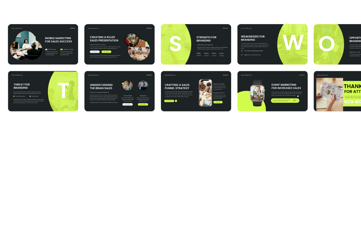 Branding Marketing Presentation preview 3