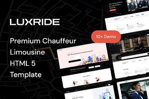 Luxride — Limousine HTML Template