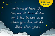 Twinkle the Star Font, a Sans Serif Font by Denise Chandler (Thumbnail 7 of 7)
