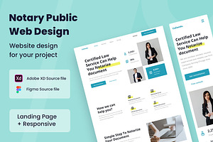 Notary Public Web Design
