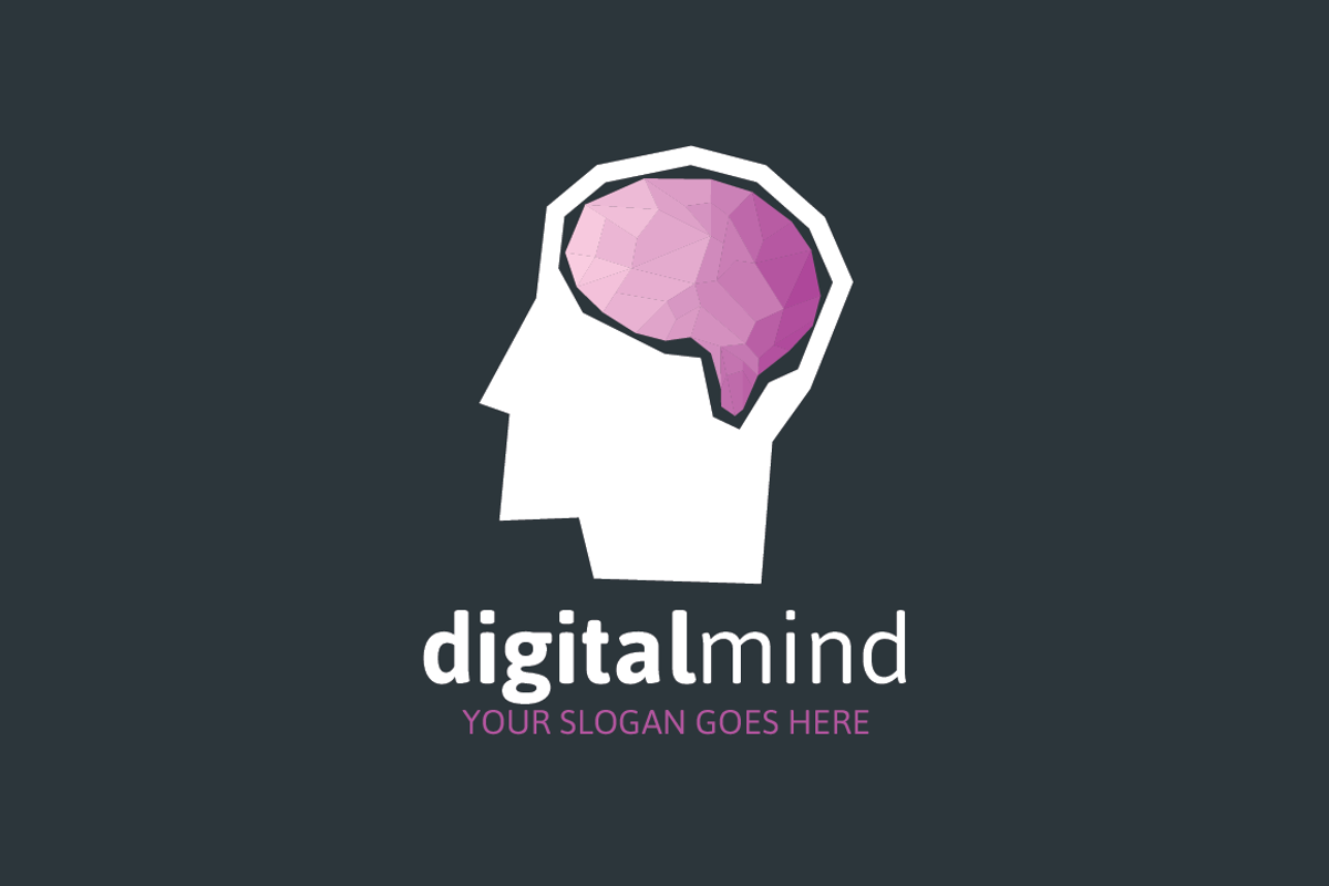 Digital Mind Logo, a Branding & Logo Template by MLJ studios