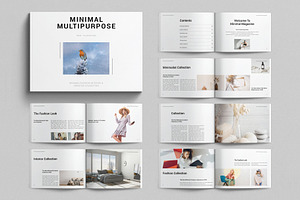 Multipurpose Magazine Landscape, a Magazine Template by E-Type
