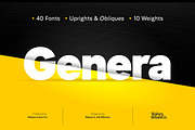 Genera | Neutral Sans Serif Family, a Sans Serif Font by Wahyu & Sani Co. (Thumbnail 1 of 7)