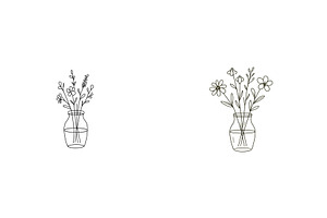 Floral arrangements in simple glass, an Arts & Entertainment Photo by ZinetroN