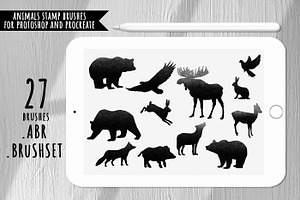 Animals Stamp Brushes