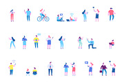Different people big vector set, a Person Illustration by Vector_Art (Thumbnail 8 of 11)