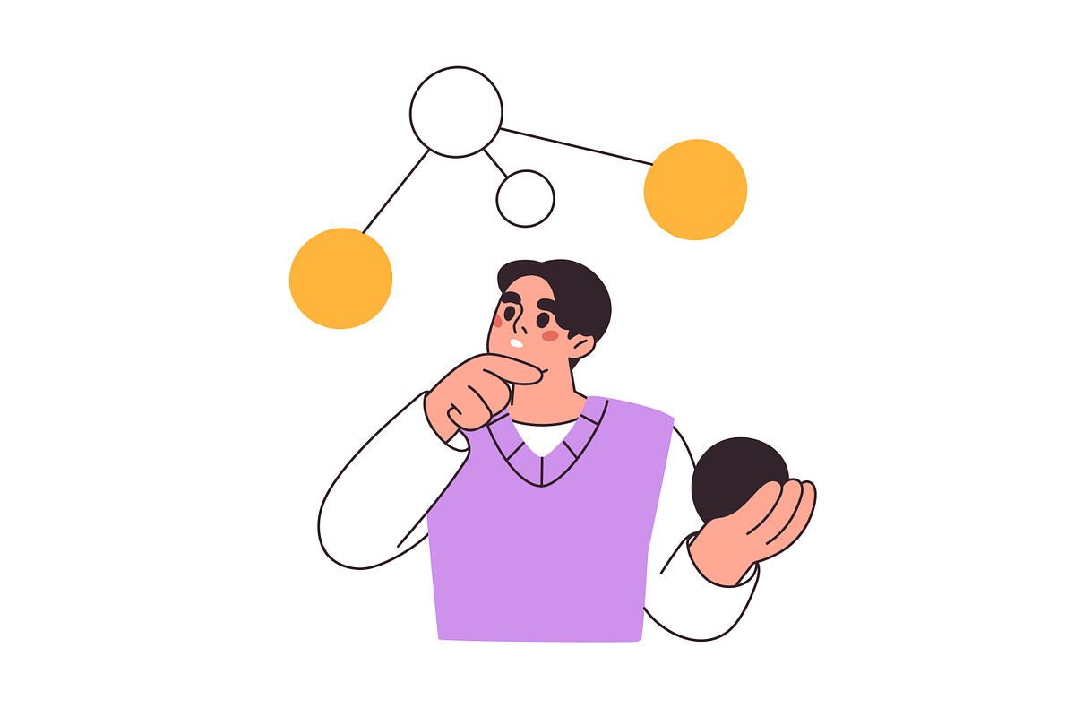 Students learn, study. Education set, an Education Illustration by Good Studio (Photo 10 of 17)