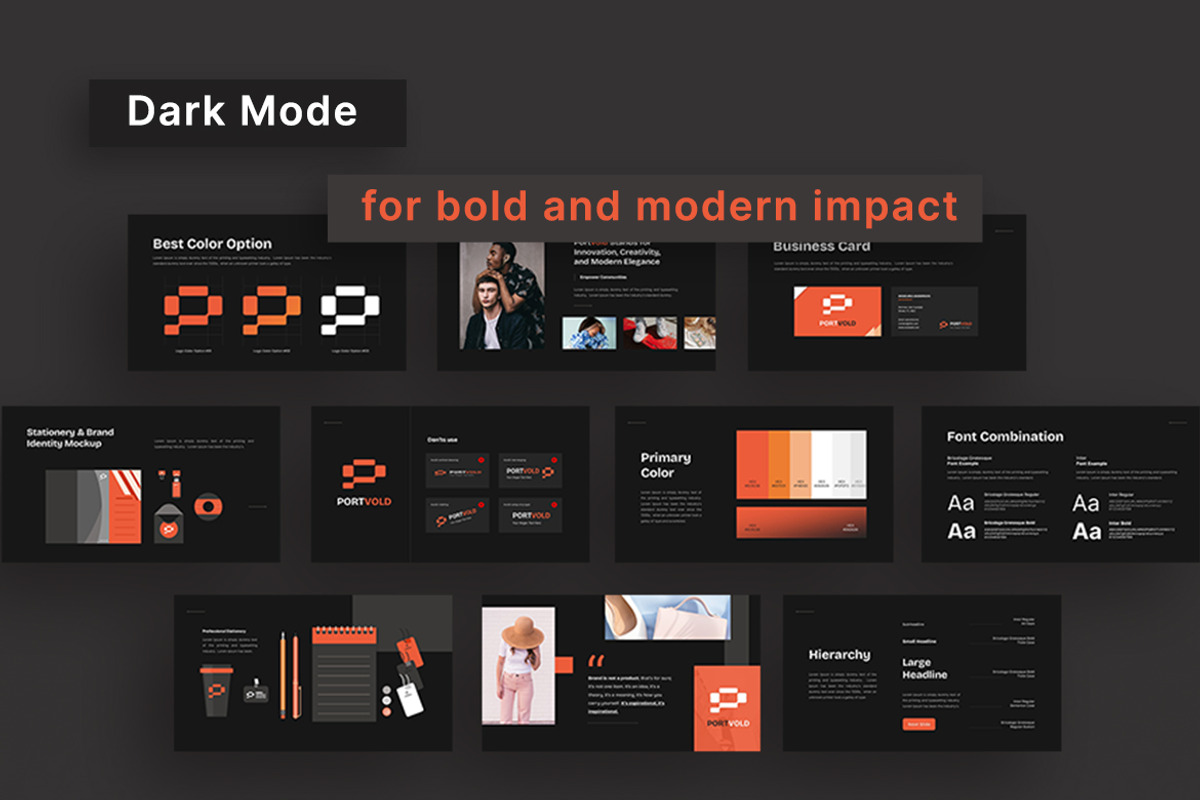 Brand Identity Deck PowerPoint preview 4