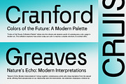 CS Cruise – Modern Font, a Sans Serif Font by Craft Supply Co. (Thumbnail 7 of 8)