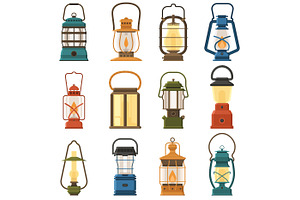 Vintage Camping Lantern Collection