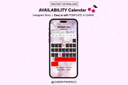 Instagram Story Calendar - DECEMBER, a Social Media Template by Cherry Paper Co (Thumbnail 2 of 2)