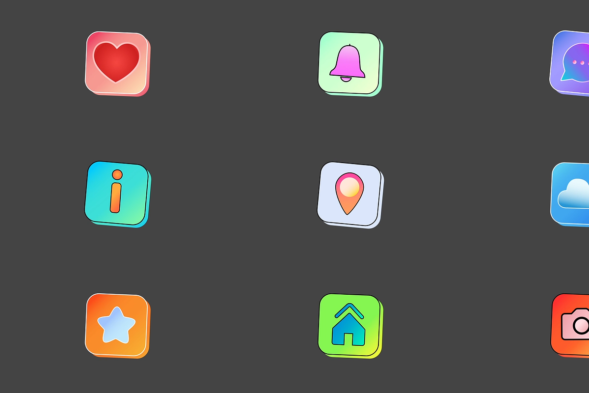UI App Buttons Pack Motion Graphics, a Graphic by FlashFXbox (Photo 1 of 2)