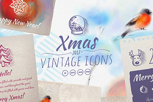 Vintage Xmas Icons