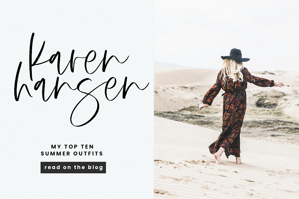The Trendy Font BUNDLE, a Script Font by KA Designs (Photo 47 of 86)