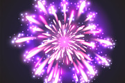 Festive Firework. Vector, an Object Illustration by Things for designers (Thumbnail 2 of 3)