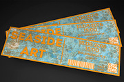Beach Event Ticket, an Invitation Template by Konakchiev (Thumbnail 1 of 3)