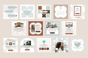 Instagram Template Canva Post Mint, a Social Media Template by Keikoya (Thumbnail 9 of 11)