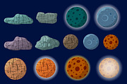 Cosmos, planets and stars., a Technology Illustration by katykin (Thumbnail 2 of 11)