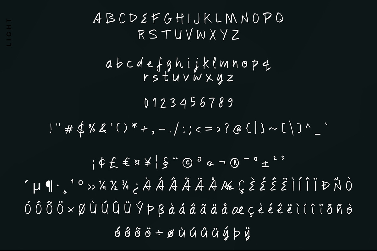 Noric Gram Font - Handwriting Font, a Handwritten Font by BeadyLab (Photo 2 of 7)