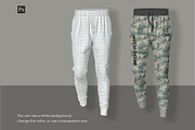 Joggers Pants and Sweatpants mockup., a Bottom Mockup by Irena Matiash shop (Thumbnail 3 of 5)
