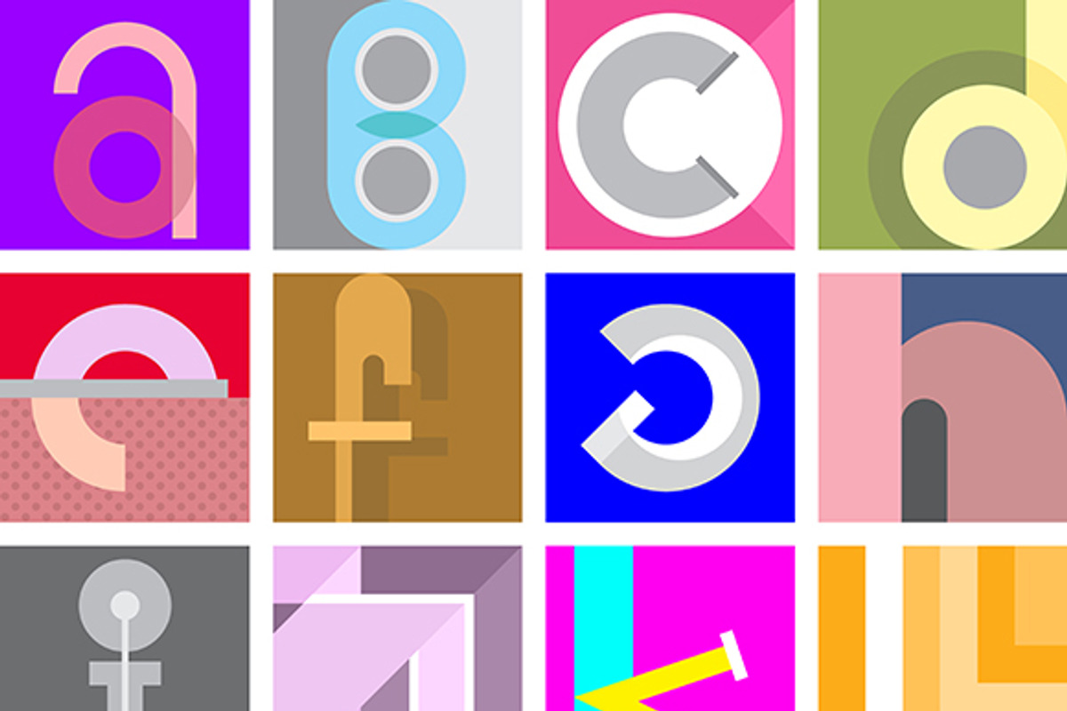 3 options of Alphabet Design, a Decorative Illustration by danjazzia