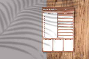 Daily Planner Sheet Design-23