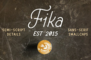 Fika, a Script Font by Ryan Keightley (Thumbnail 1 of 7)