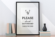 Printable Do Not Disturb Signs, a Templates & Theme by Snapybiz (Thumbnail 8 of 9)