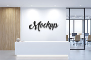 Modern Office Wall Logo Mockup, a Mockup by GenesisCreativeCo (Thumbnail 3 of 3)