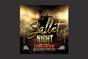 Ballet Flyer, a Flyer Template by DSGraphicDesign (Thumbnail 1 of 2)