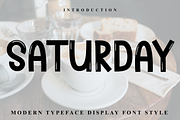 Saturday, a Script Font by FreshTypeINK (Thumbnail 1 of 8)