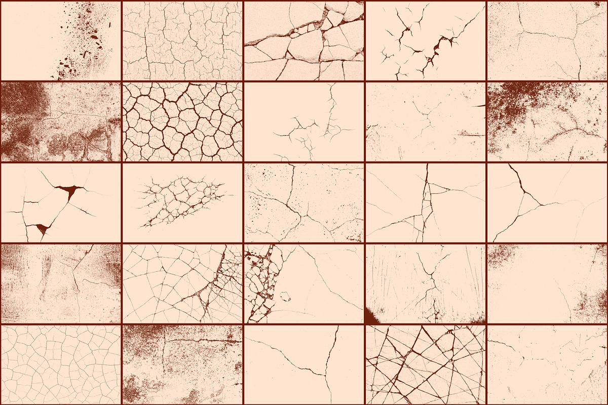 Cracked Texture Stamps for Procreate, a Texture Graphic by PeeperDesignStudio (Photo 6 of 6)