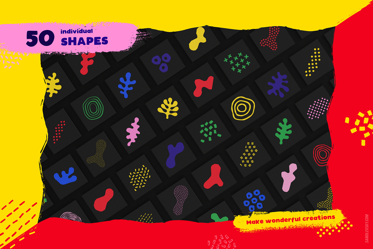 Hand-Drawn Patterns, Shapes, Brushes, a Pattern Graphic by Samolevsky (Photo 2 of 23)