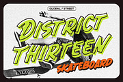 Global Street - Bold Display Font, a Font by Letterhend Studio (Thumbnail 6 of 8)