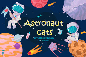 Cats Astronauts In Space