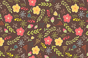 Seamless Hand Drawn Floral Pattern, a Pattern Graphic by wowpatterns (Thumbnail 2 of 4)