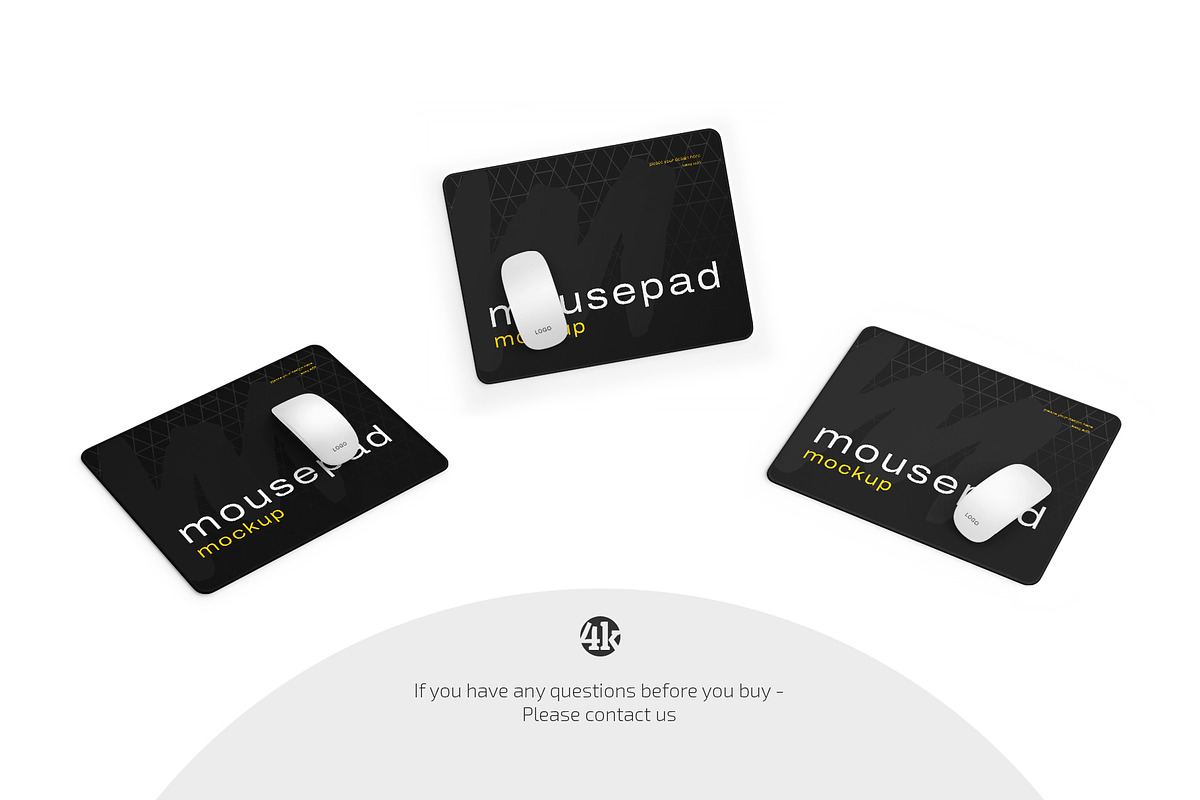 Mouse Pad Mockup Set, a Product Mockup by Country4k (Photo 4 of 4)