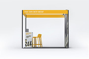 Trade Show Booth Mock-up, an Advertising Mockup by Se٧enStudio (Thumbnail 4 of 5)