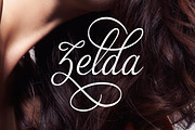 Zelda, a Script Font by artimasa (Thumbnail 1 of 5)