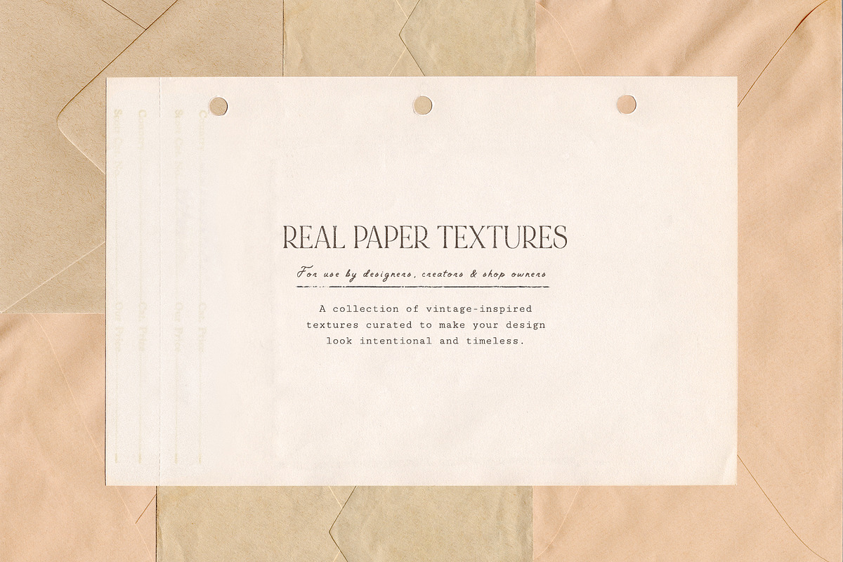 Paper Note—Nostalgic Design Toolkit, an Object Graphic by Basia Stryjecka (Photo 8 of 39)