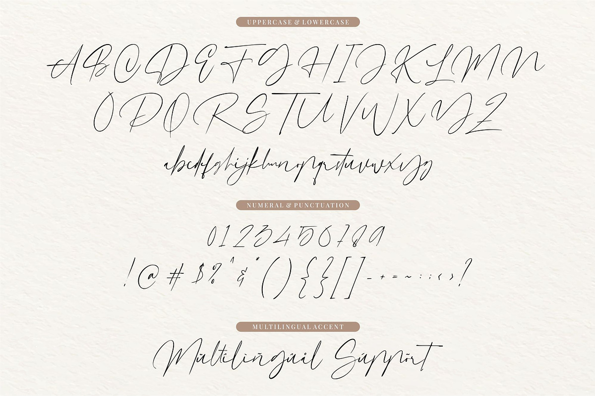 Dutchly - Modern Handwritten, a Script Font by Good Java Studio (Photo 10 of 11)