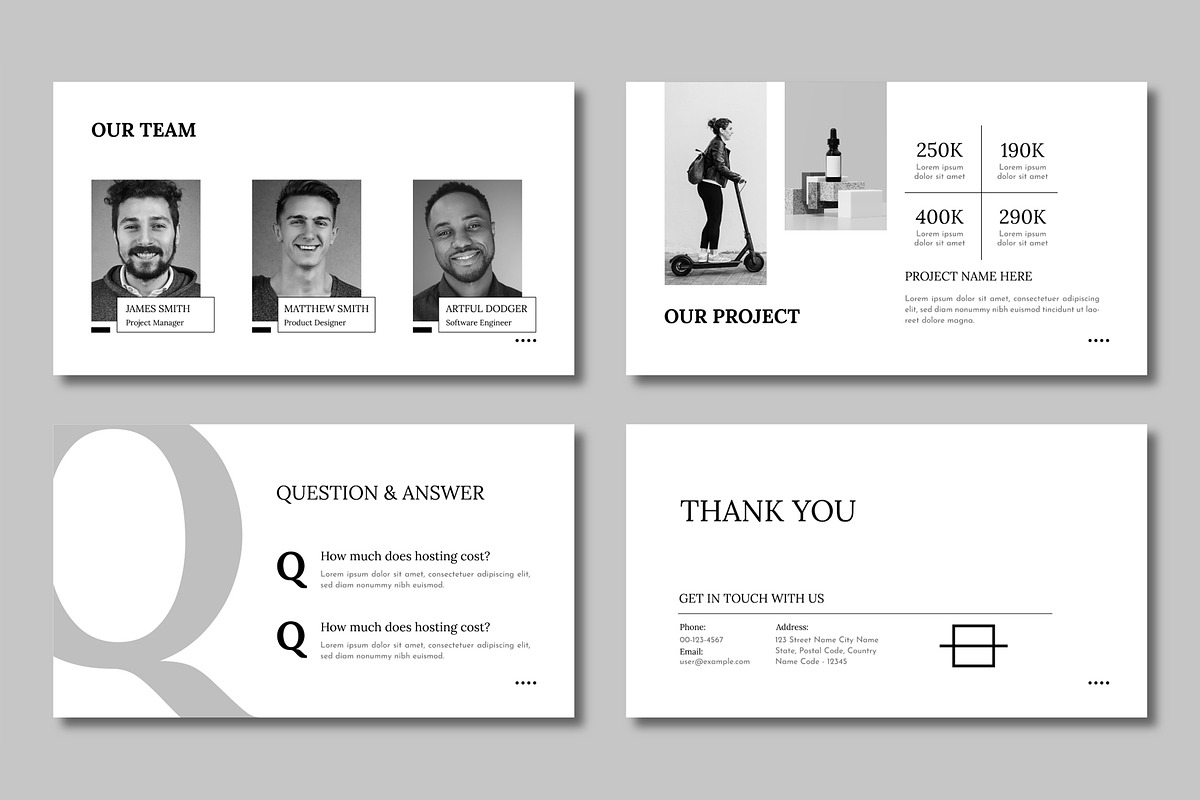 Minimal PowerPoint Presentation ppt, a Presentation Template by Mighty-Slide (Photo 6 of 6)