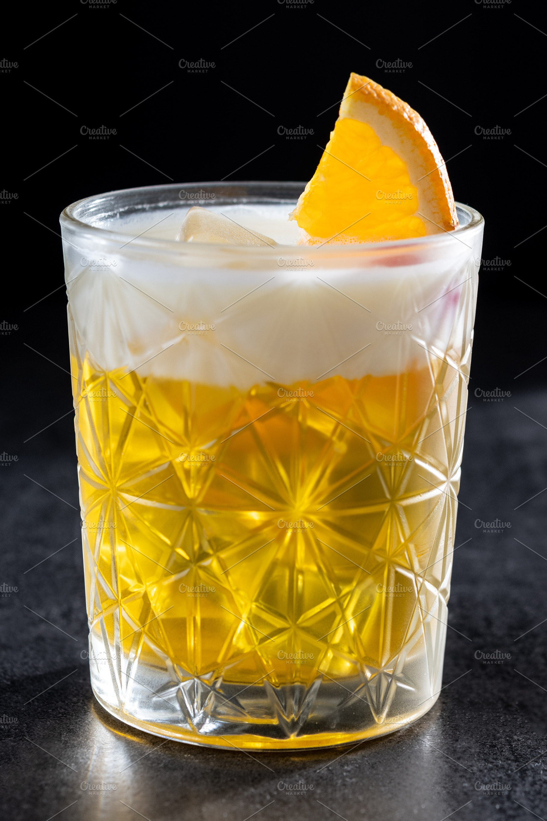 Classic cocktail whiskey sour, a Food & Drink Photo by etorres69