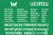 Playing Momentum font, a Sans Serif Font by weknow (Thumbnail 5 of 8)