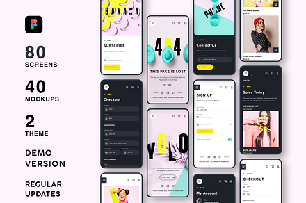 Yolo Shop UI KIT