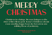 Dearmas - A Modern Christmas Font, a Sans Serif Font by Marvadesign (Thumbnail 2 of 5)