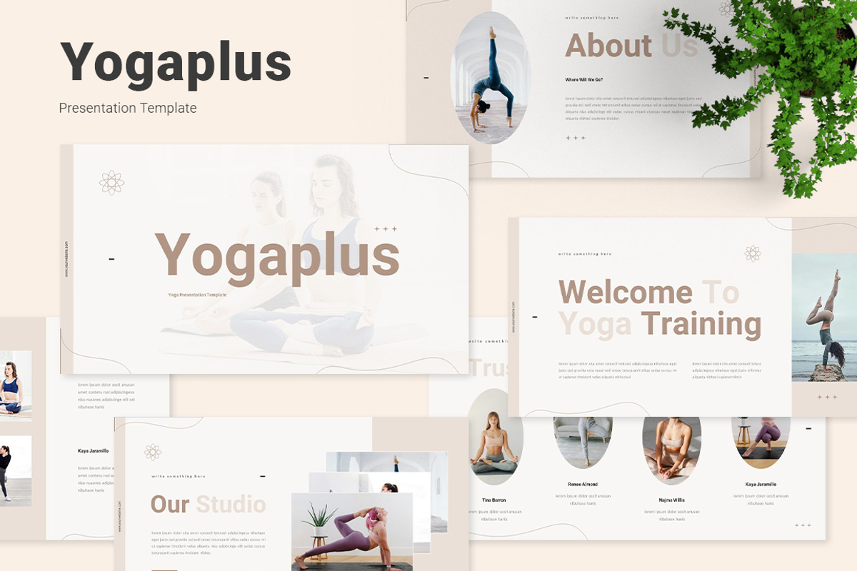 Yogaplus - Yoga Keynote, a Presentation Template by Design Persona (Photo 1 of 5)