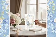 Easter Floral Crest Watercolor Set, a Seasonal Illustration by WonderWonder (Thumbnail 8 of 8)