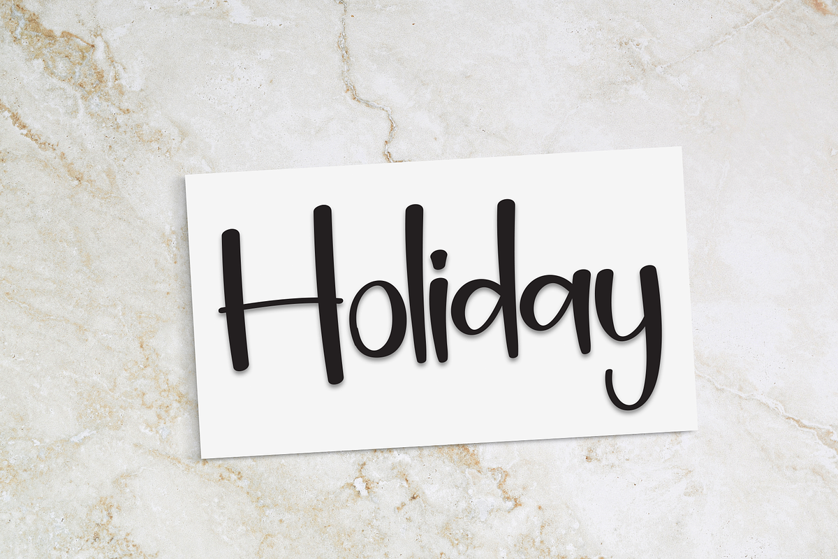 Sunday | Script Font, a Script Font by Scratchones (Photo 5 of 8)
