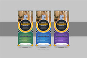 Roll-Up Banner, X Banner Design Set, a Stationery Template by Pavel_design (Thumbnail 9 of 11)
